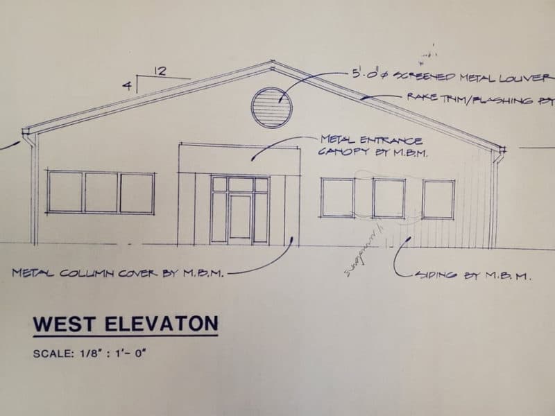 West Elevation