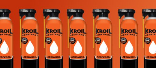 Kroil Aerosol Can Banner