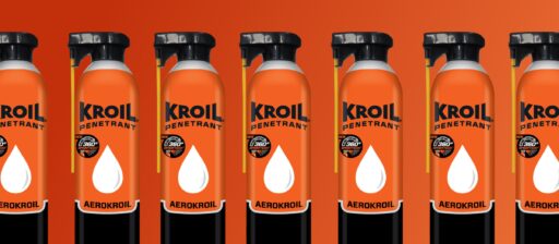 Kroil Aerosol Can Banner