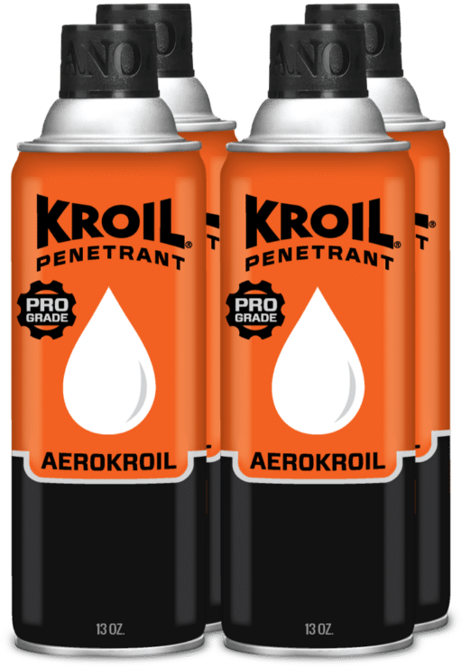 Kroil Original Penetrant Aerosol - 13 Oz Can (Aerokroil: Case of 4)