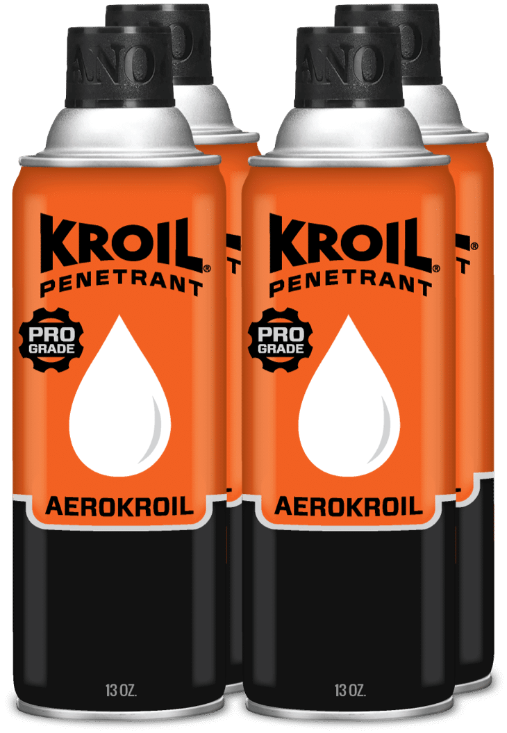 Kroil Original Penetrant Aerosol - 13 Oz Can (Aerokroil: Case of 4)