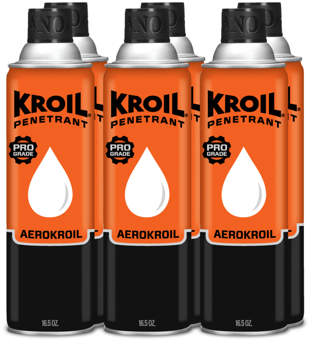 Kroil Original Penetrant Aerosol - 16.5 Oz Can (Aerokroil: Case of 6)