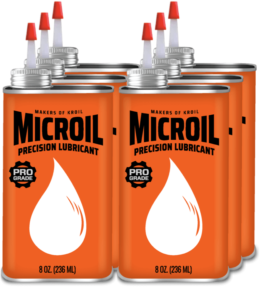 Kroil Microil Drip - 8 Oz Drip Can (Case of 6)