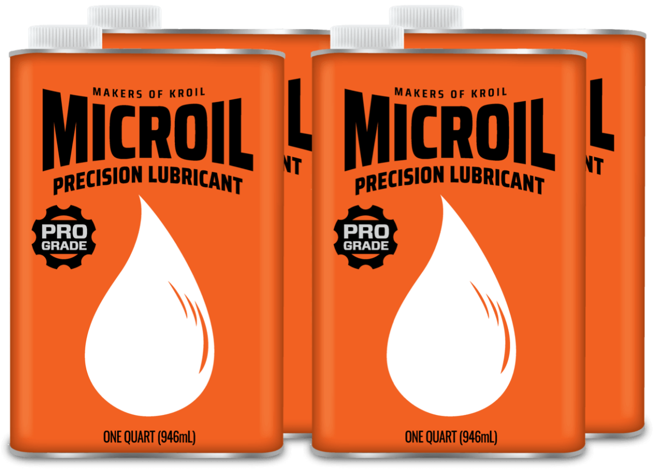 Kroil Microil Liquid - 1 Quart Can (Case of 4)