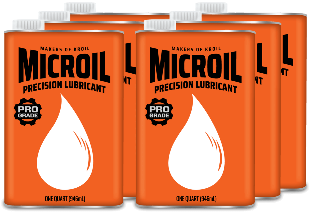 Kroil Microil Liquid - 1 Quart Can (Case of 6)