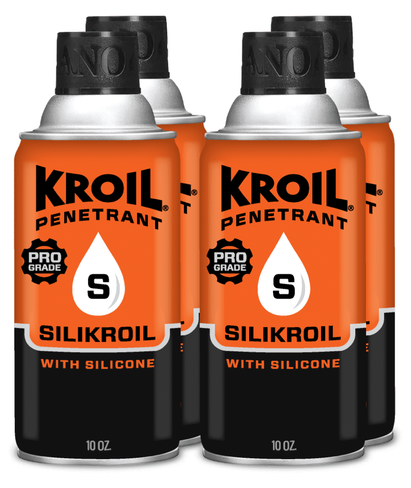 Silikroil, Kroil Penetrant With Silicone Aerosol - 10 Oz Can (Case of 4)