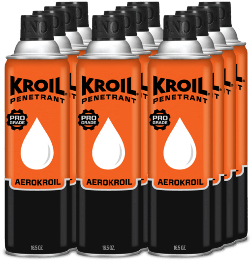 Kroil Original Penetrant Aerosol - 16.5 Oz Can (Aerokroil: Case of 12)