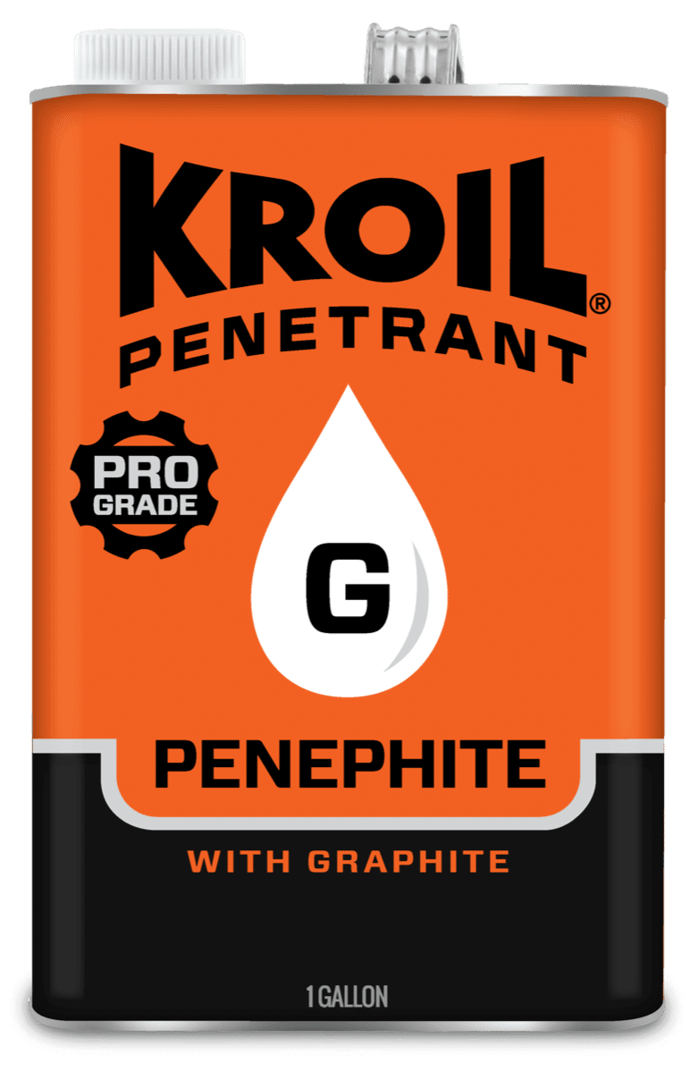 Penephite, Kroil Penetrant With Graphite Liquid - 1 Gallon Can