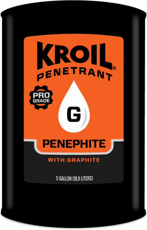 Penephite, Kroil Penetrant With Graphite Liquid - 5 Gallon Pail