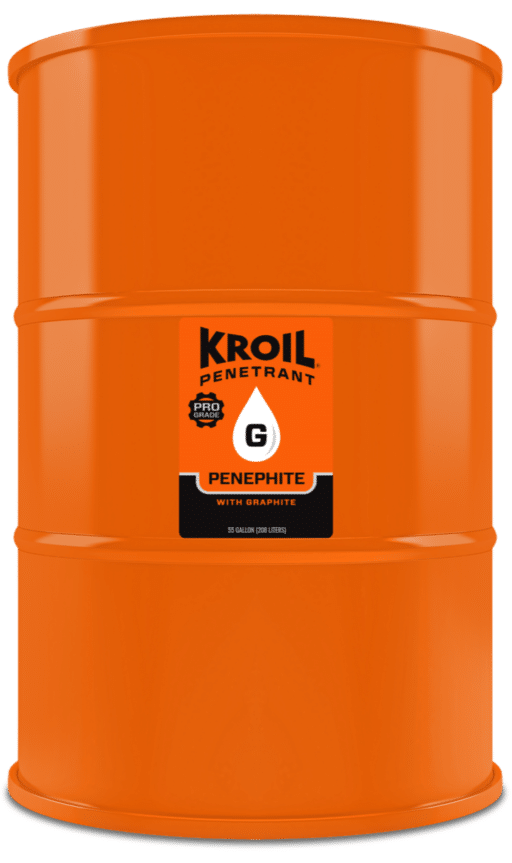 Penephite, Kroil Penetrant With Graphite Liquid - 55 Gallon Drum