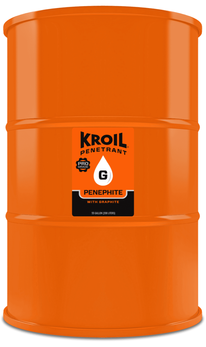 Penephite, Kroil Penetrant With Graphite Liquid - 55 Gallon Drum