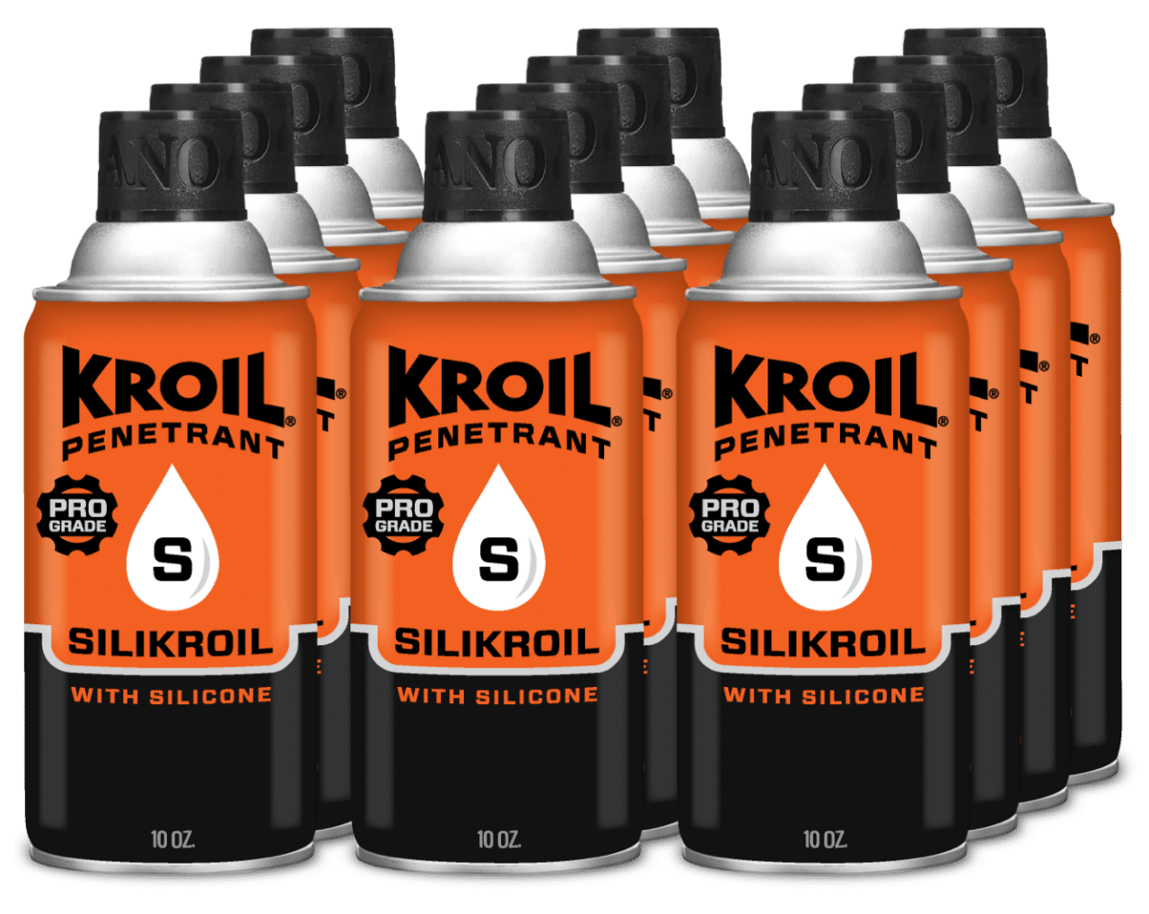 Silikroil, Kroil Penetrant With Silicone Aerosol - 10 Oz Can (Case of 12)