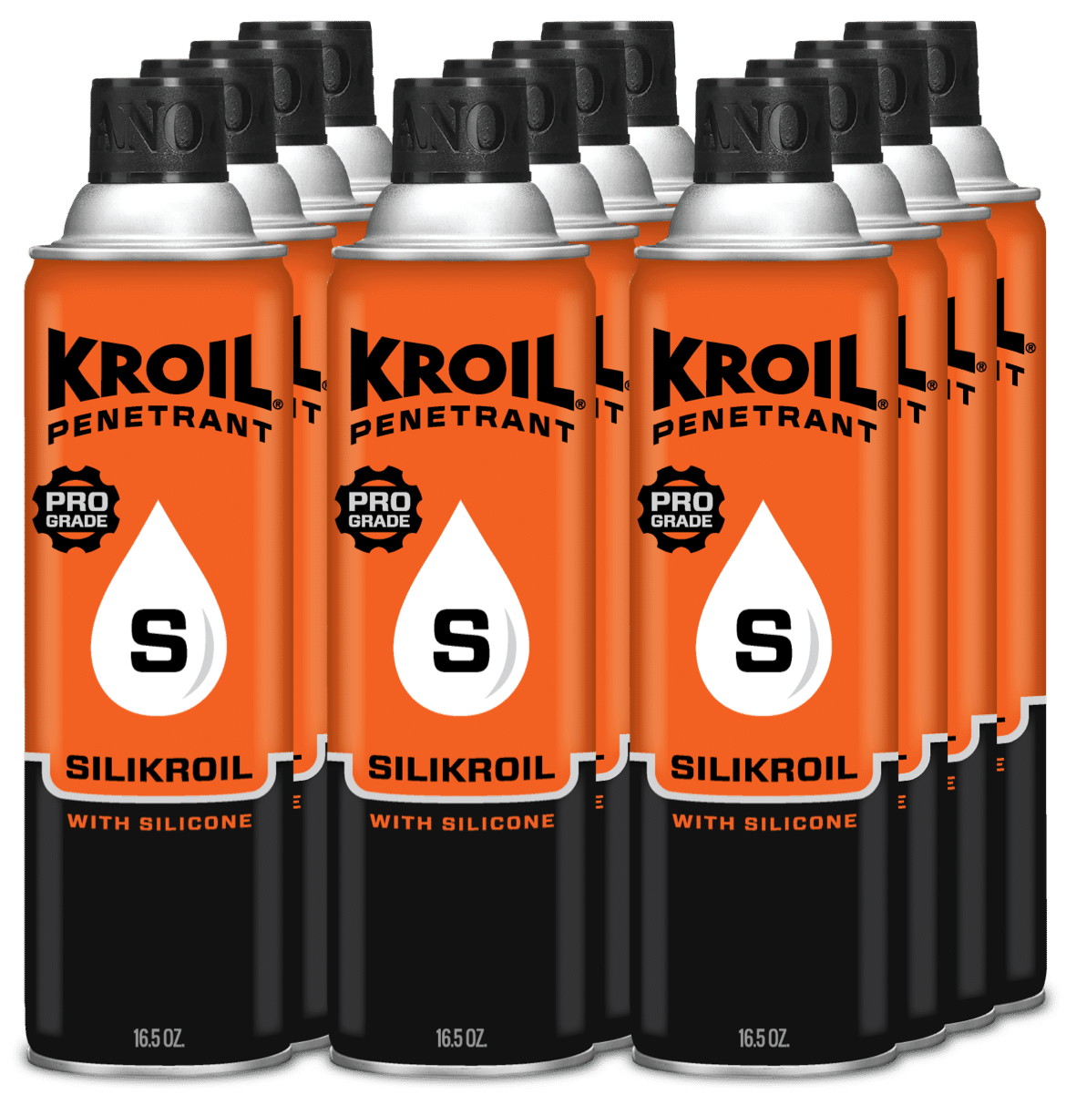 Silikroil, Kroil Penetrant With Silicone Aerosol - 16.5 Oz Can (Case of 12)