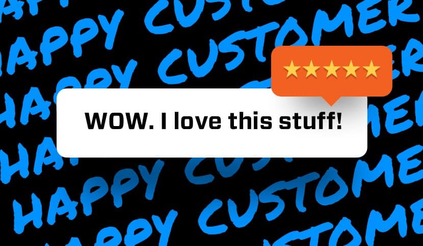 Review banner highlighted review