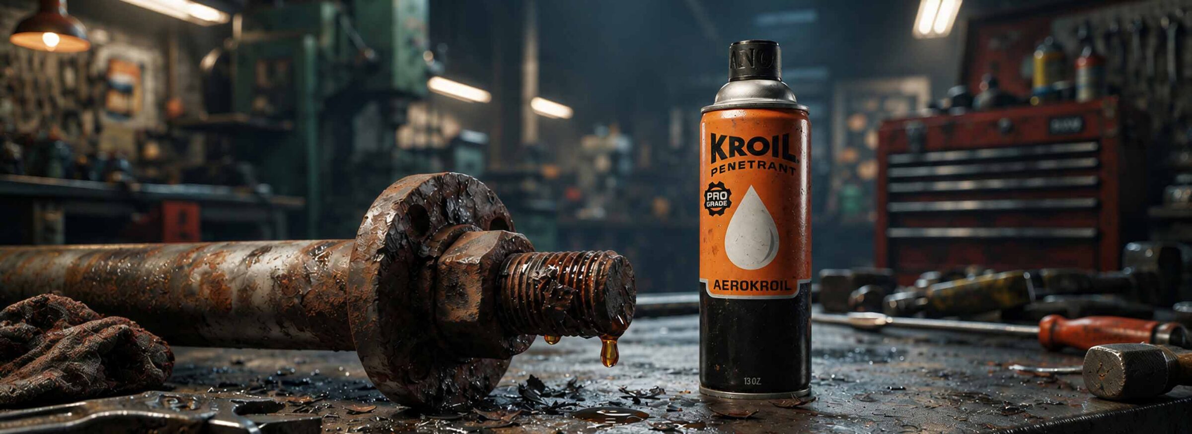 The Best Penetrating Oil - Pro-grade penetrating oils and lubricants for industrial service and maintenance.